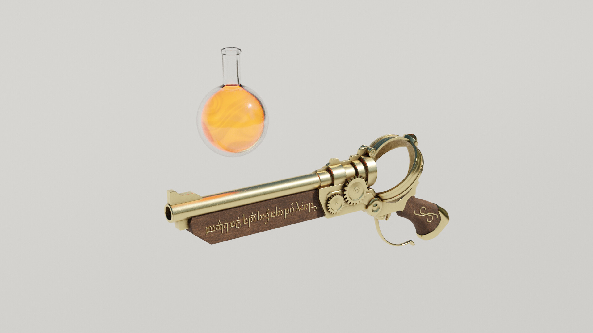 ArtStation Flask Lock Pistol