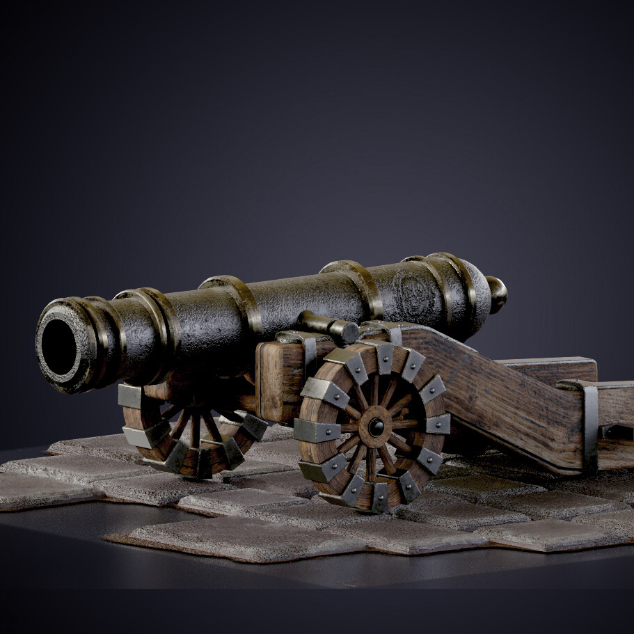 ArtStation - Warhammer Cannon