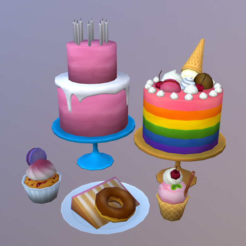 ArtStation - Dessert Objects