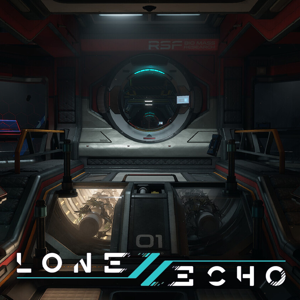 ArtStation - Lone Echo 2 - Research Facility -Entrance way/Caves