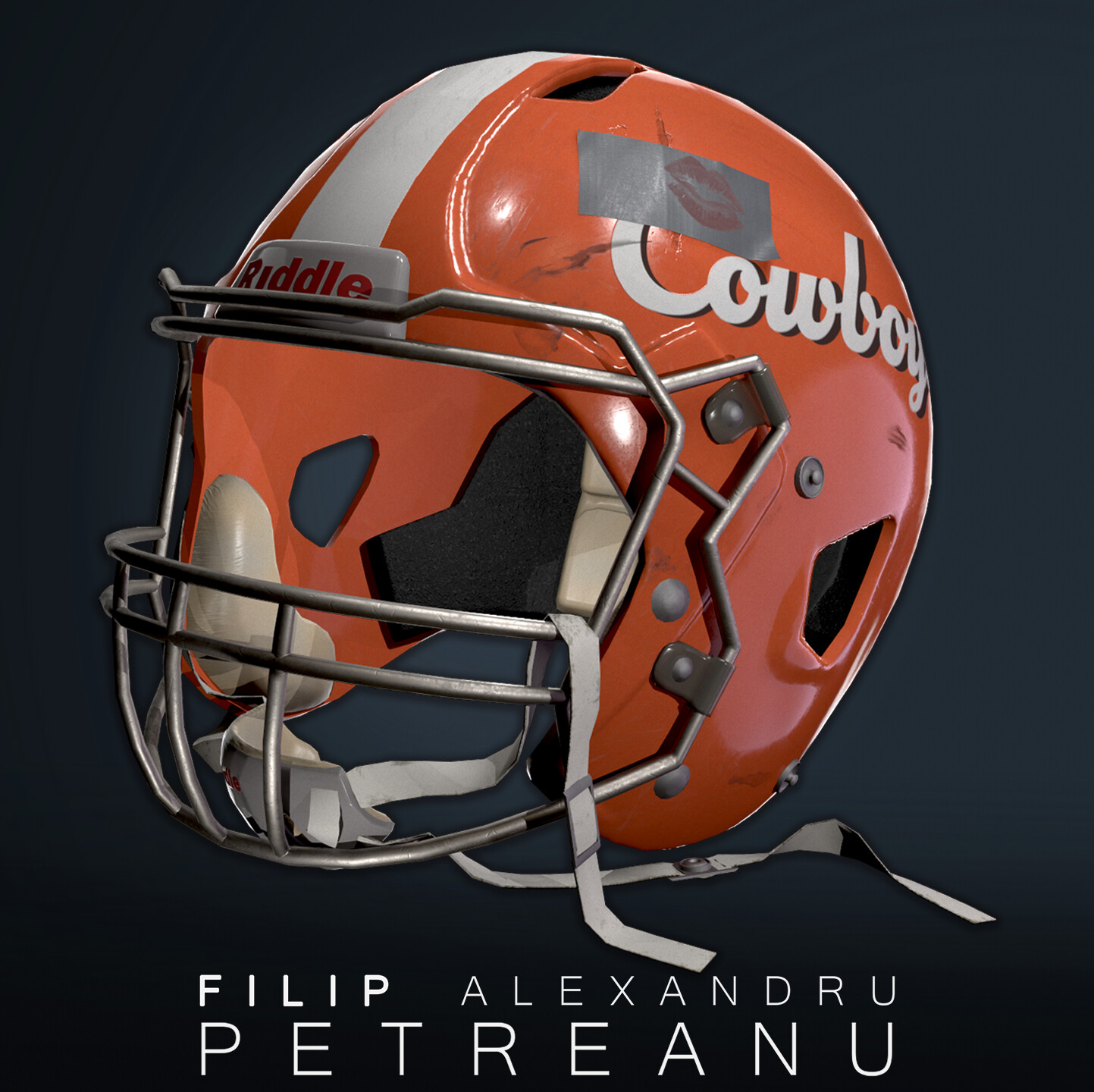 ArtStation - Football Helmet