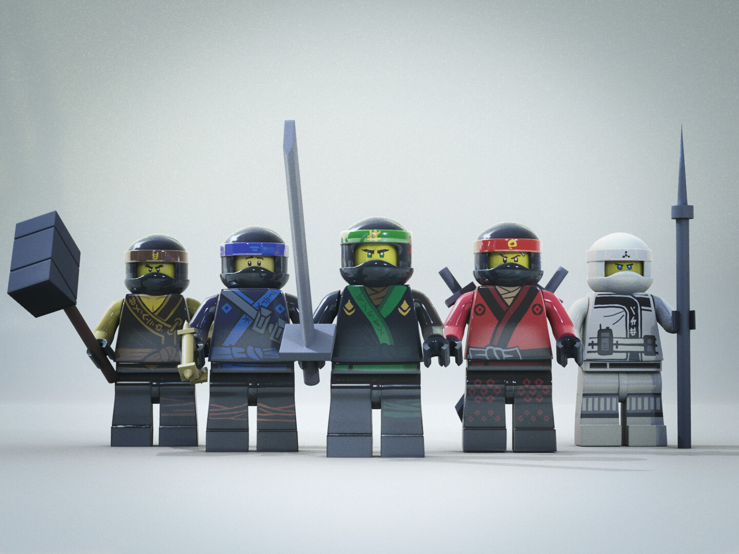 ArtStation - LEGO ninjago render