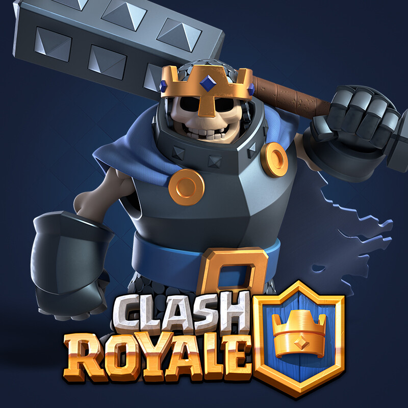ArtStation - Clash Royale King Fan Art