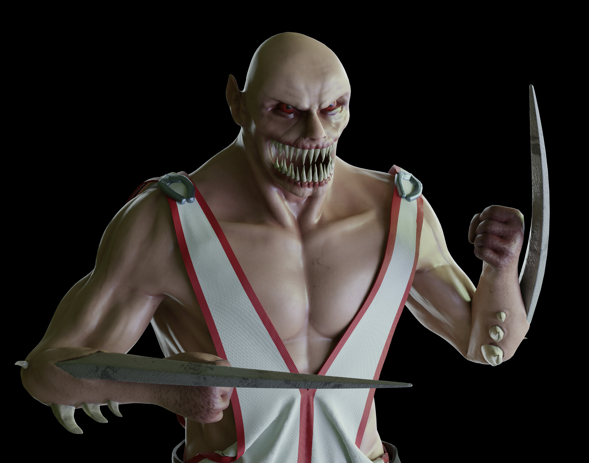 ArtStation - Baraka from Mortal Kombat