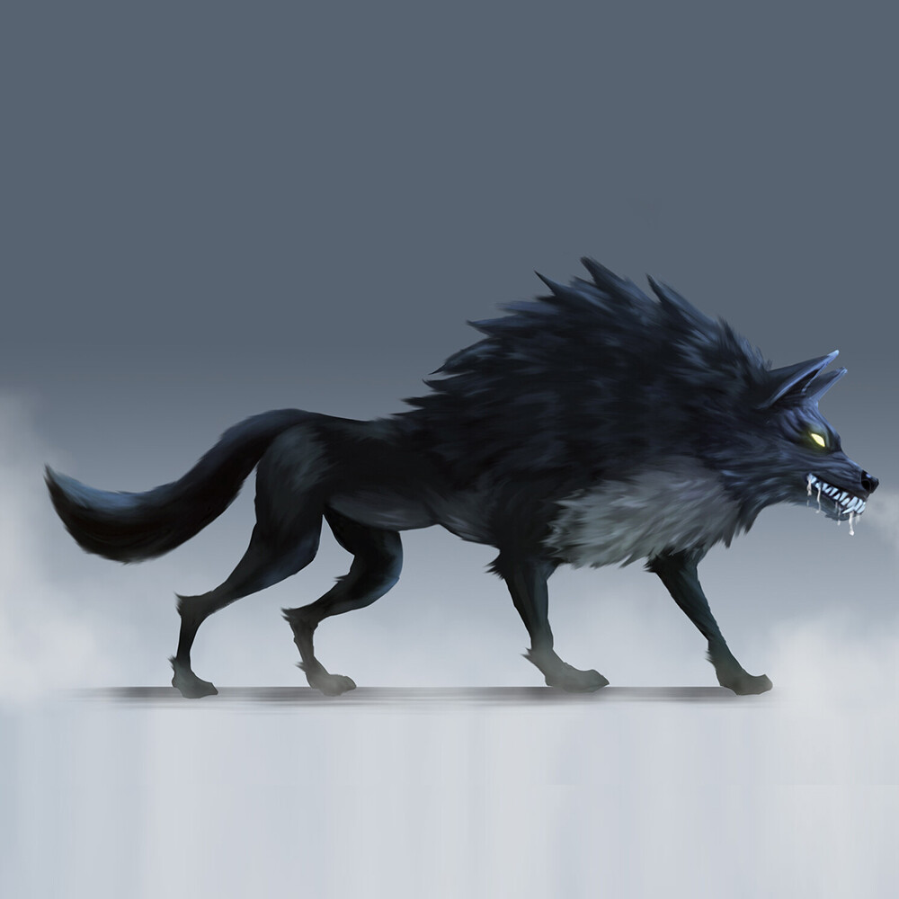 ArtStation - Wolf in Anirya et le monde inversé