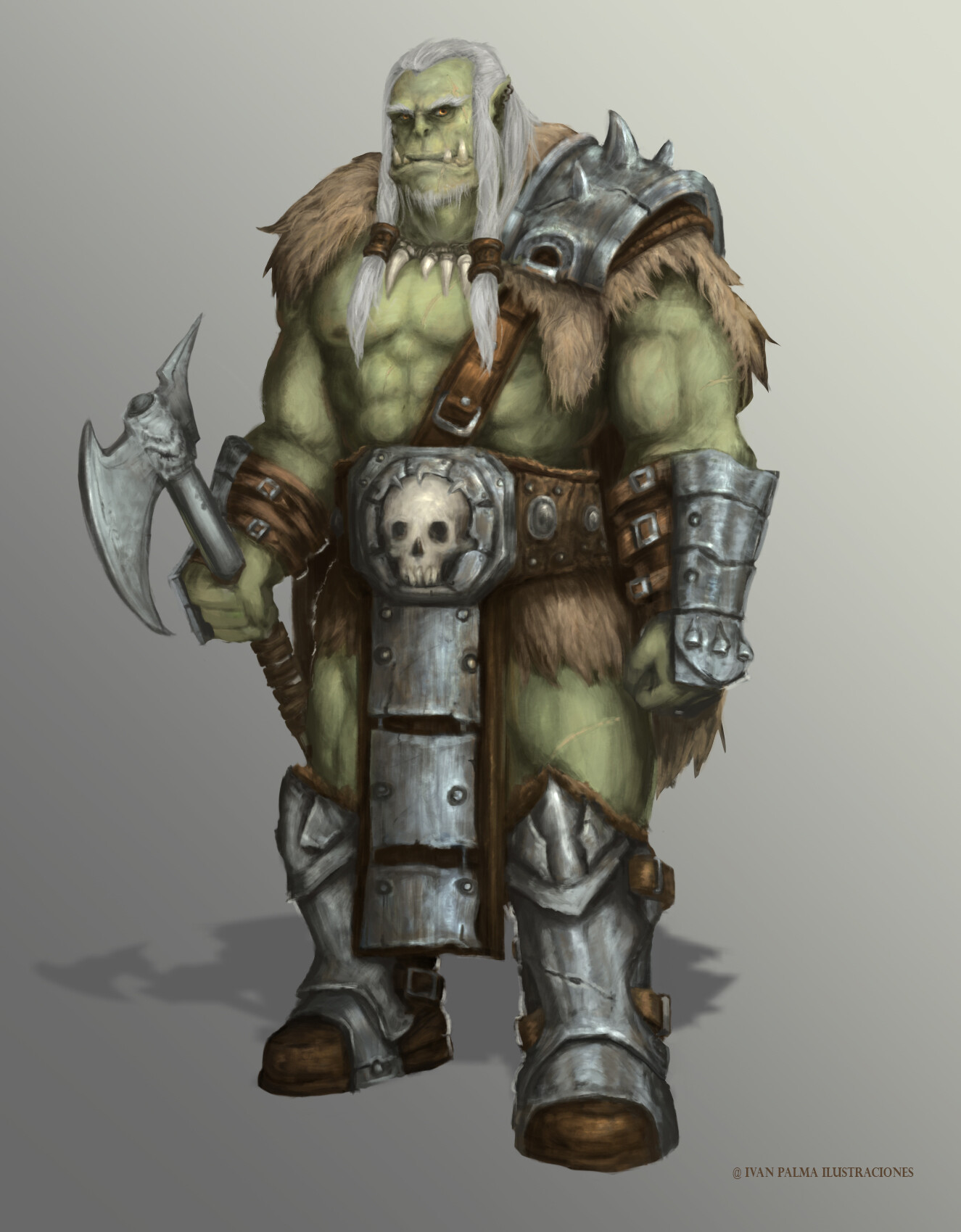 ArtStation - Orc warrior