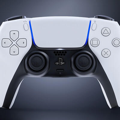 ArtStation - Blue Beetle custom ps5 controller