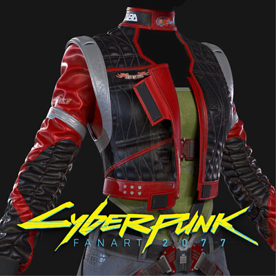Cyberpunk 2077 - Panam Palmer outfit fanart