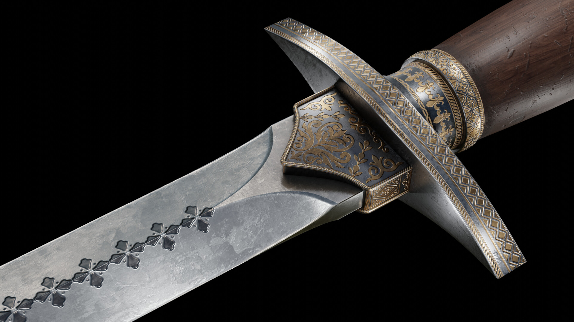 ArtStation Ornate Dagger Game Ready   Konrx Torbus Konrx Torbus 3 