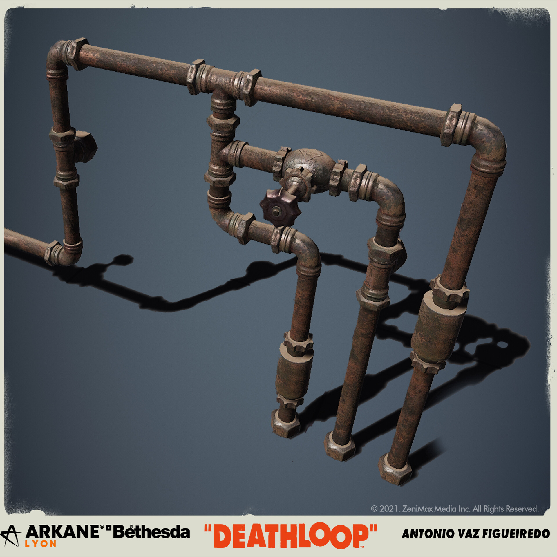 ArtStation - Deathloop Materials and Props