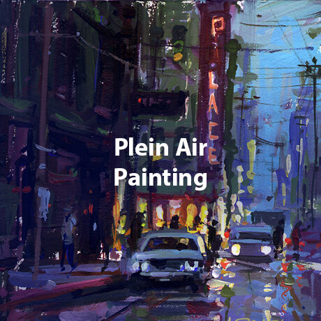 ArtStation Plein Air Painting Gallery   Samuel Michlap Samuel Michlap Pleinair002 