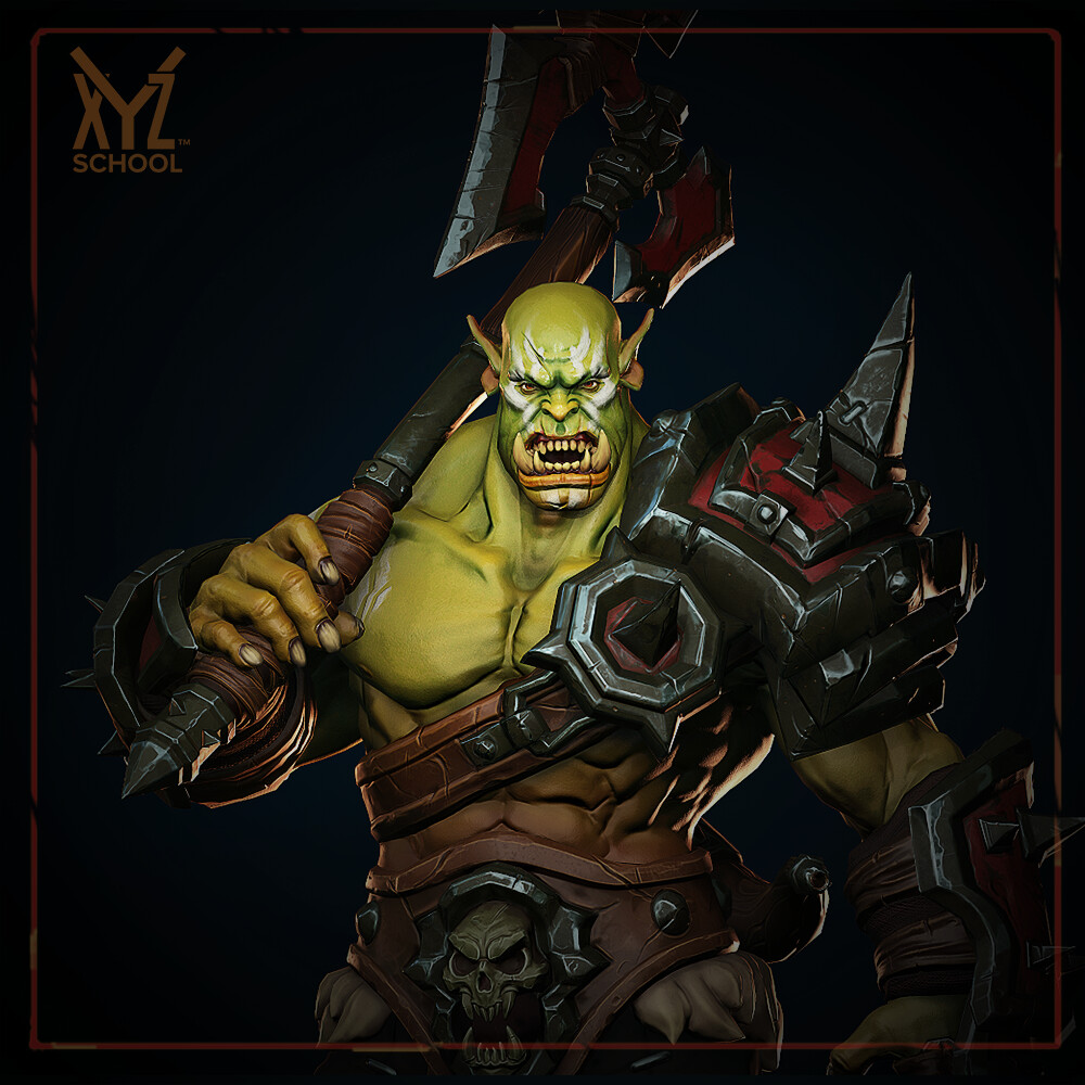 ArtStation - Orc warrior