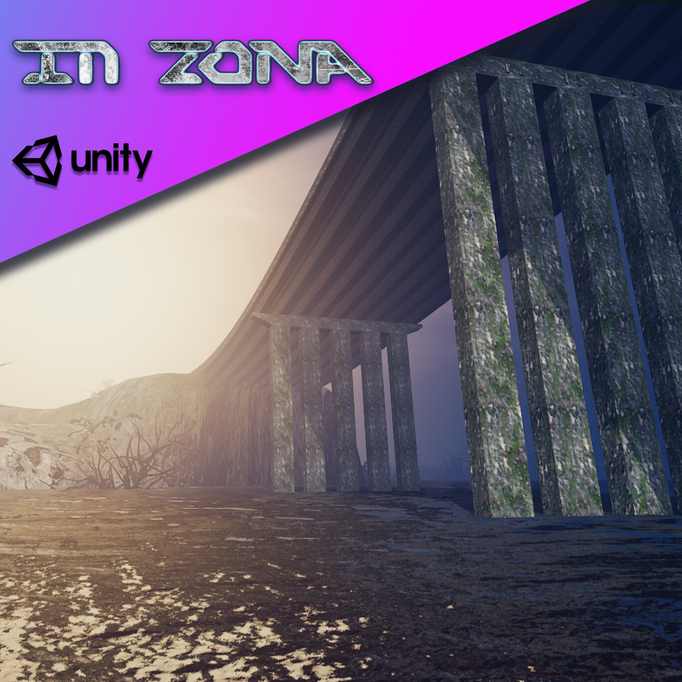 Polina Rurievna - Ocean view and landscape from "In Zona" project in Unity.