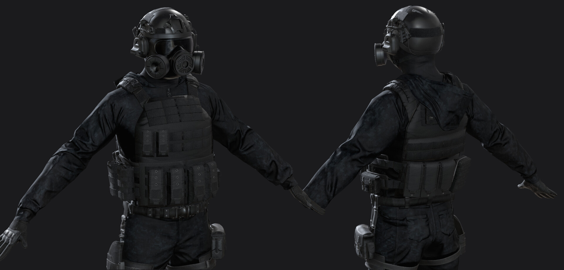 ArtStation - SWAT Character