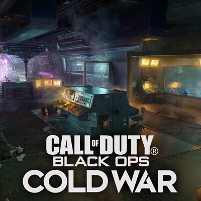 ArtStation - Call of Duty: Black Ops Cold War // Mule-Kick Hero Perk Machine