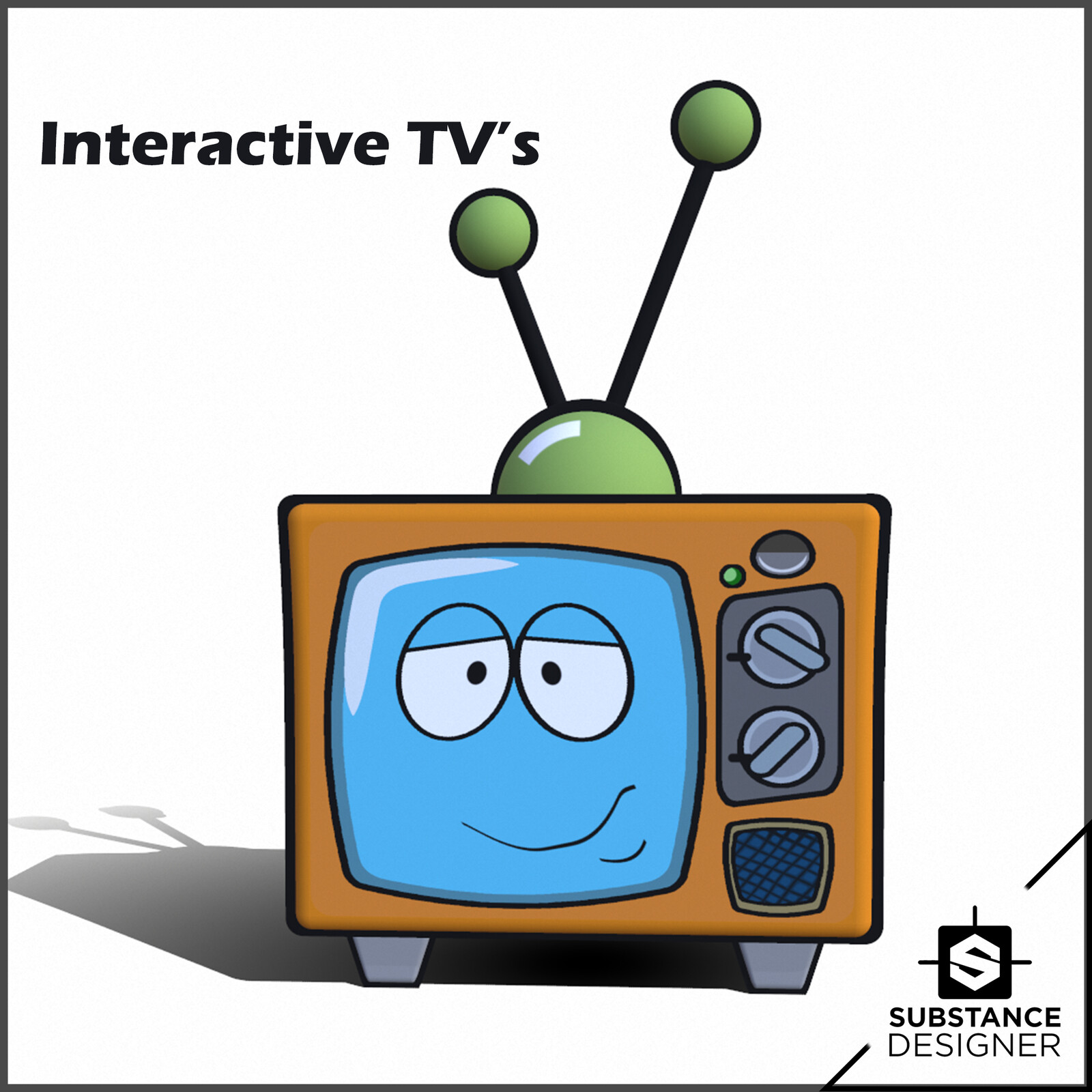 Two Interactive TV's