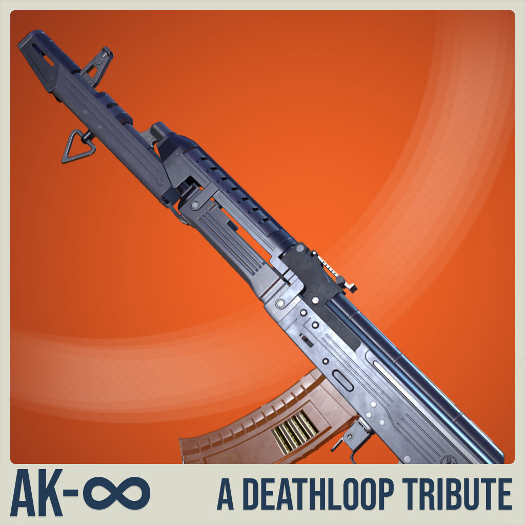 ArtStation - AK-∞ A Deathloop Tribute