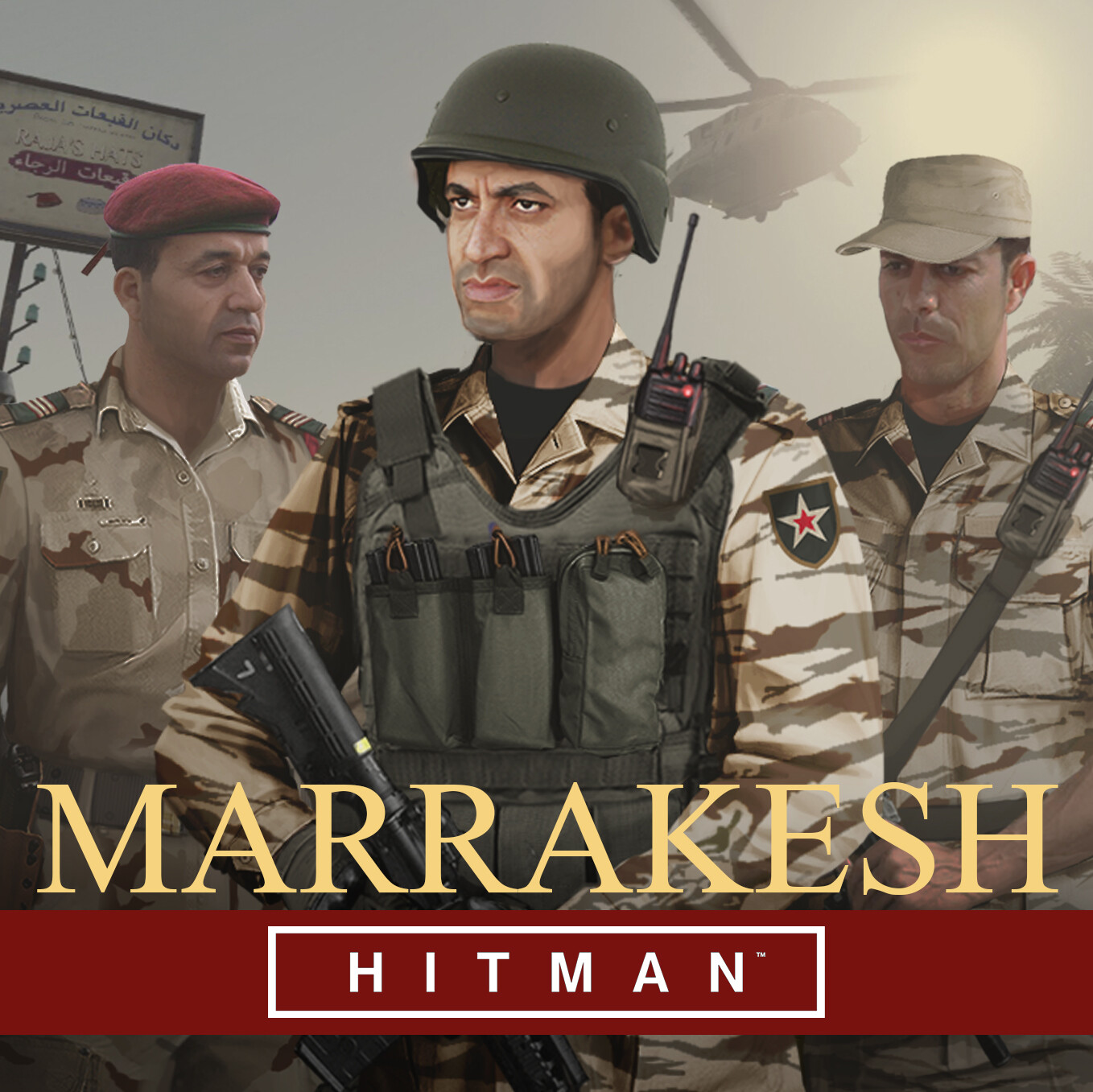 ArtStation HITMAN Marrakesh