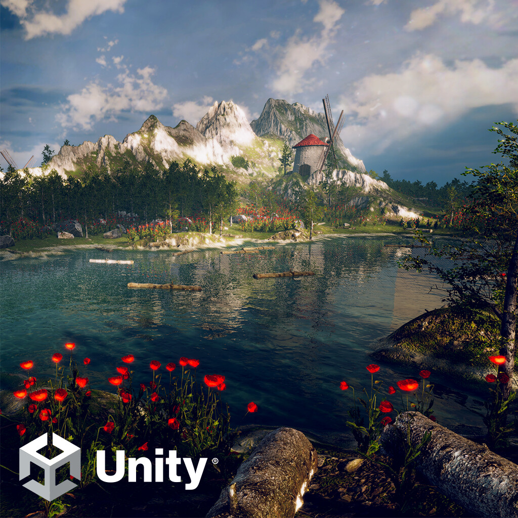 Rule-based terrain texturing tool for Unity3D