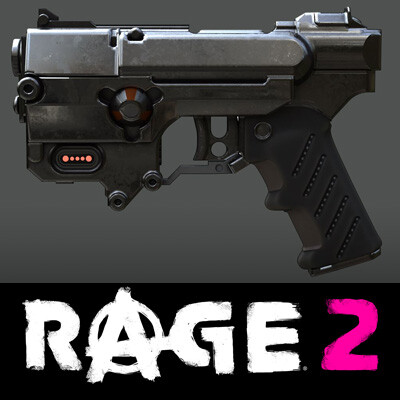 ArtStation - RAGE 2 - Pistol