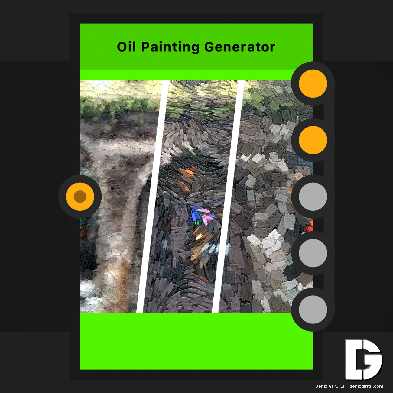 ArtStation Oil Painting Generator Substance Designer