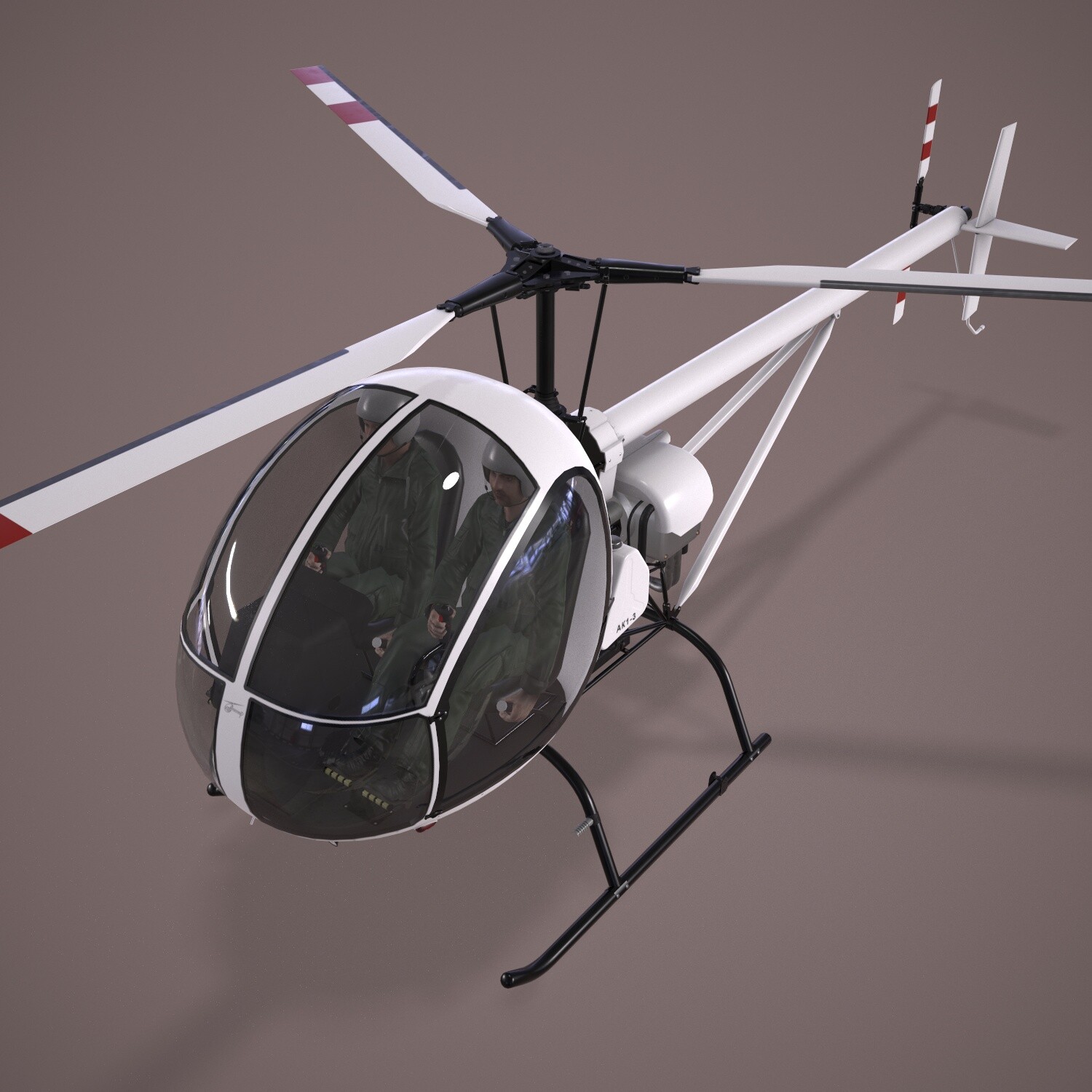 ArtStation Ak13 Helicopter
