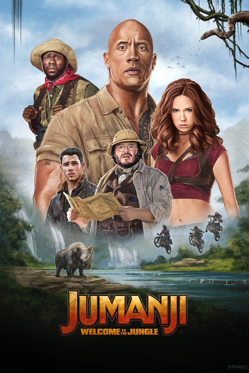 ArtStation - Jumanji: Welcome to the Jungle