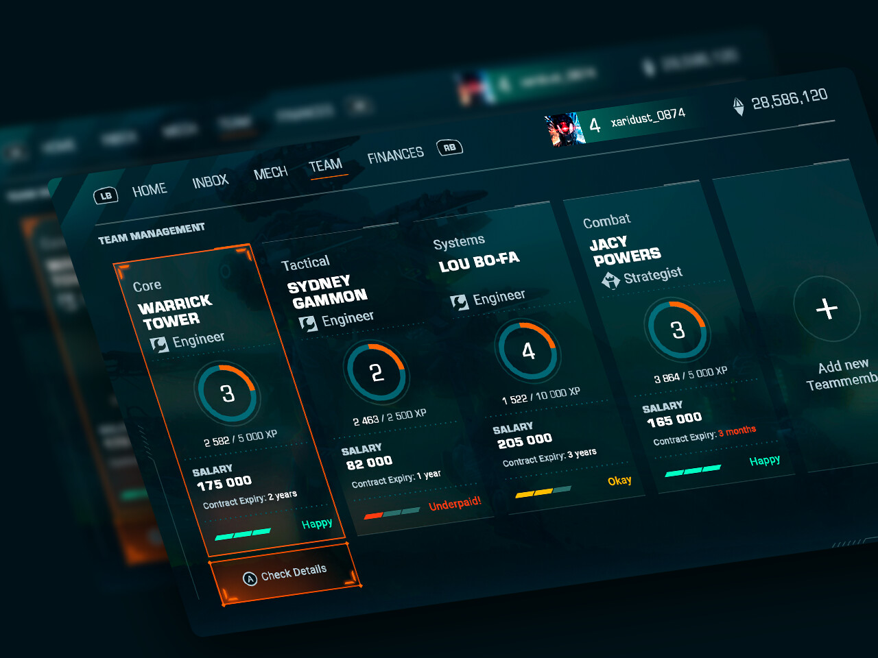 ArtStation - Sci-Fi Game UI Visual Concept