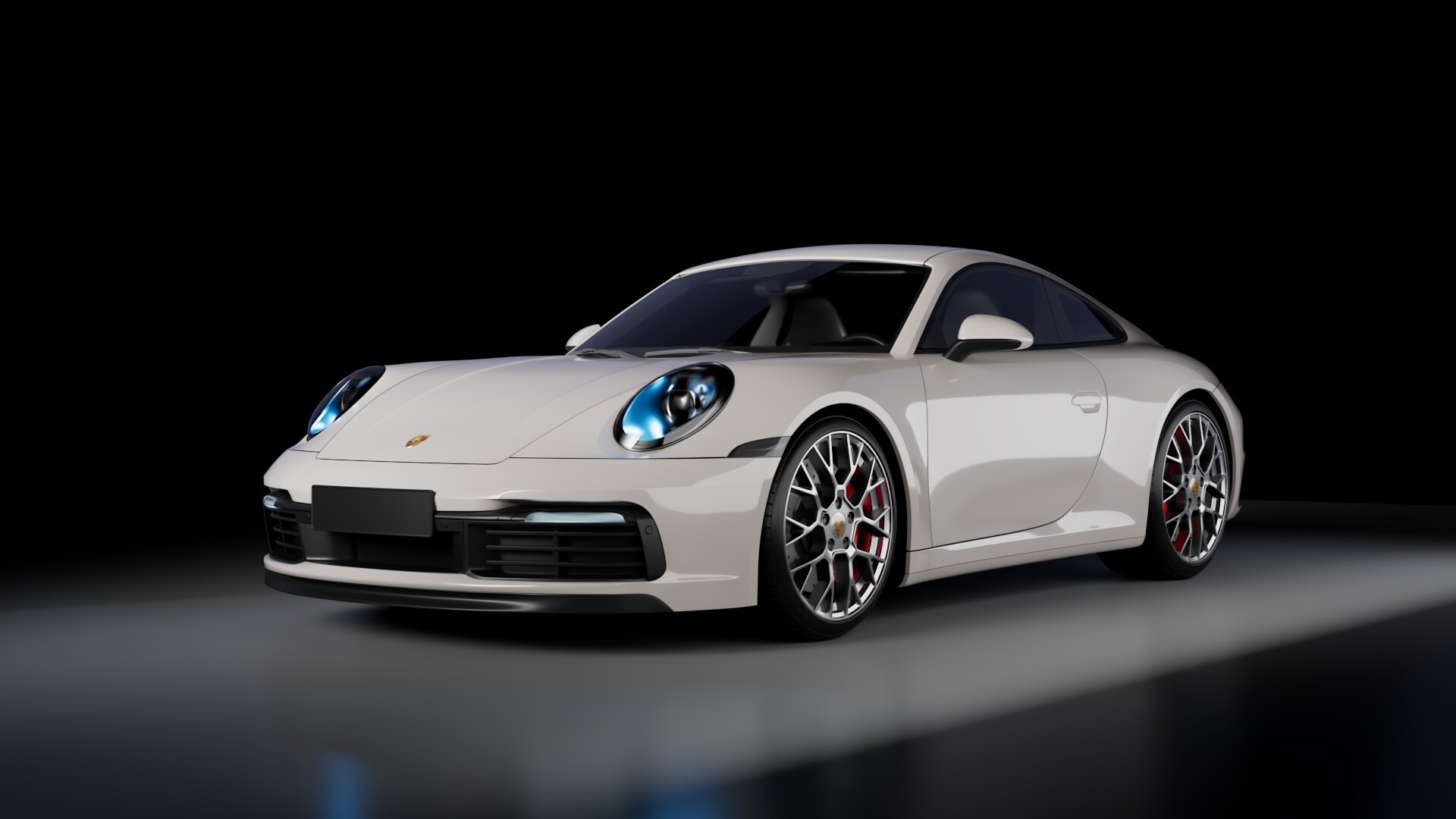 ArtStation - Porsche Carrera S 2020 Ads