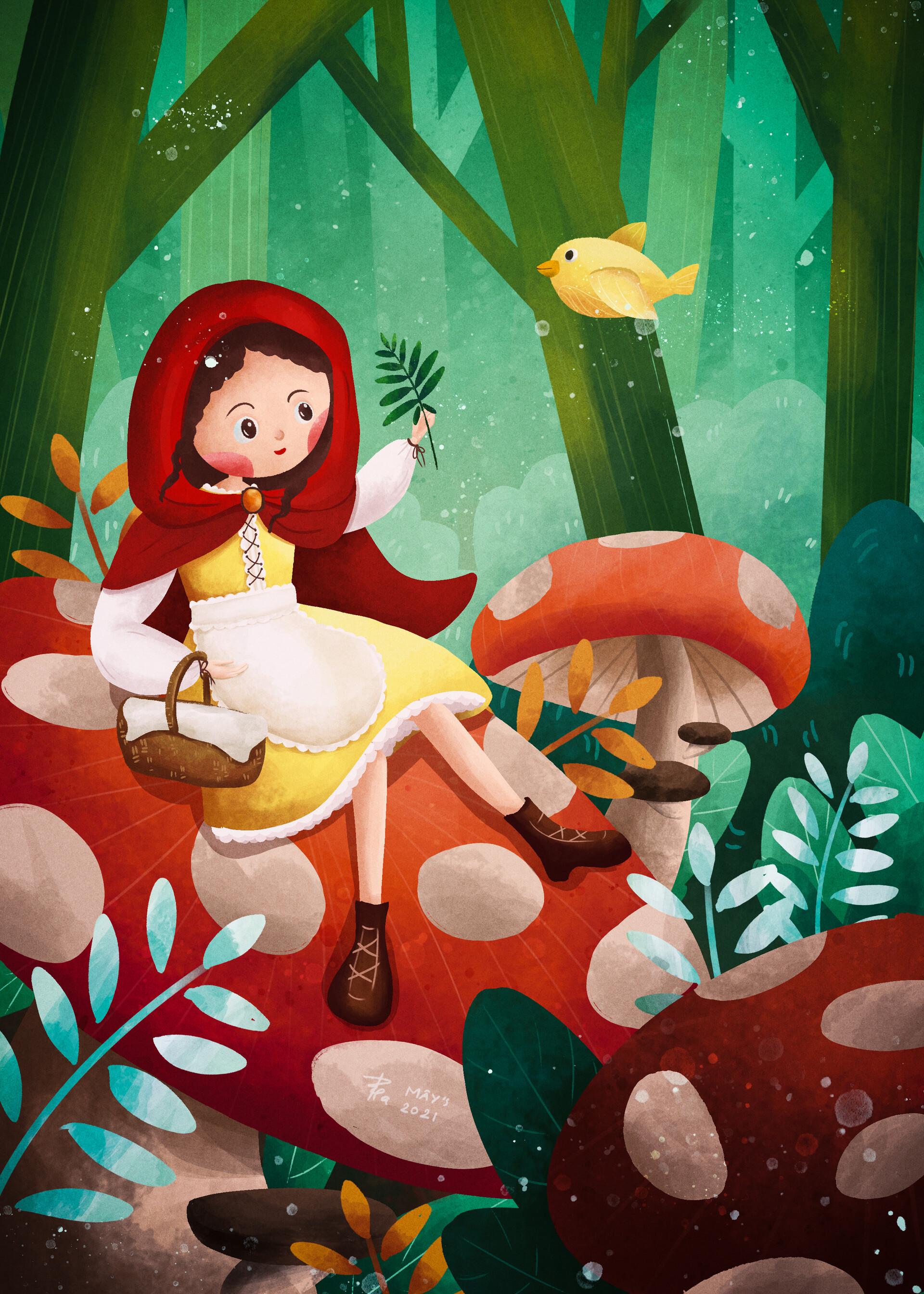 Artstation - Little Red Ridding Hood