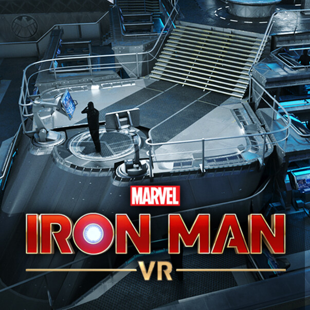 Iron Man VR Helicarrier Interior ArtStation - Main Image