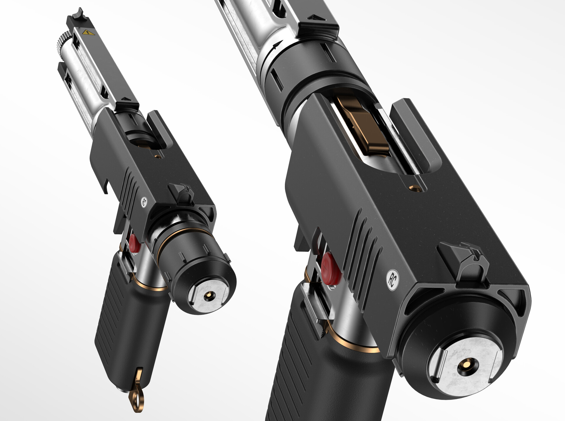 ArtStation - Single shot pistol
