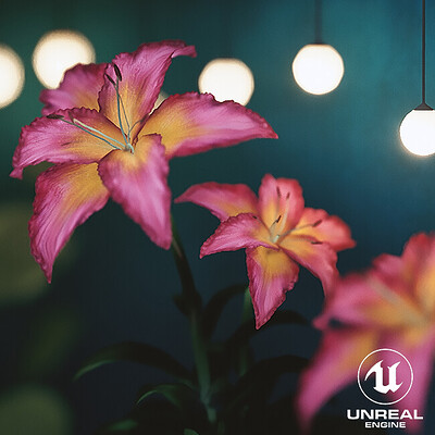 Samantha baqvel samantha baqvel arts lillies thumbnail