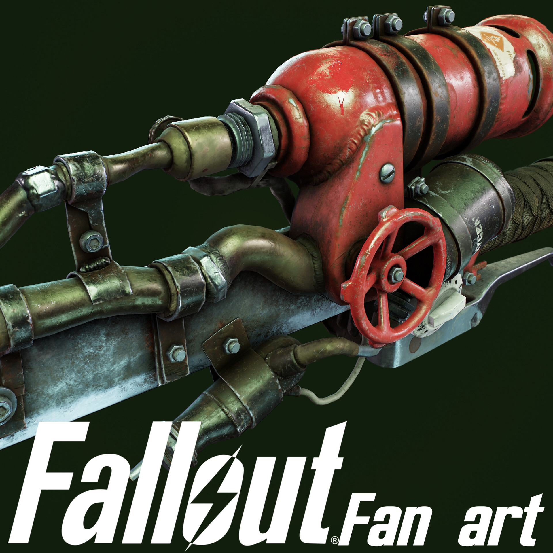 ArtStation Shish kebab (Fallout4 fanart)