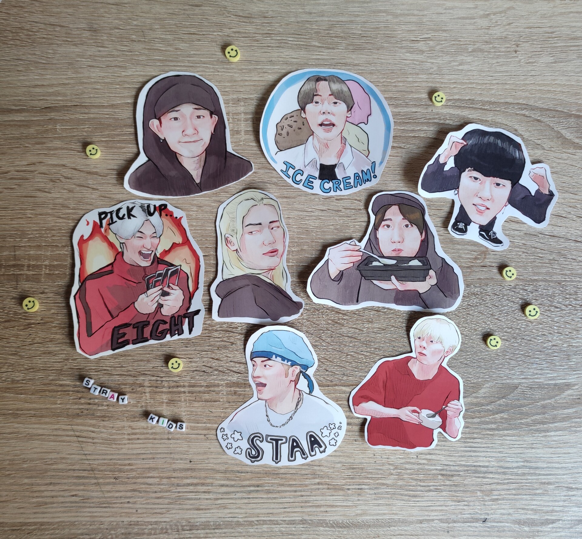 ArtStation - Stray Kids Iconic moments stickers