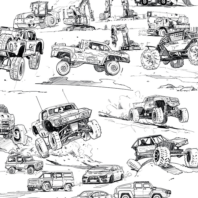 ArtStation Vehicle Studies