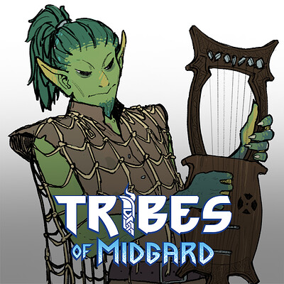 Olivier Badorg - Tribes of Midgard - Selkie