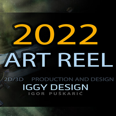 Igor puskaric igor puskaric iggy design reel 2022 artstation frame