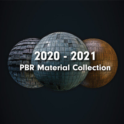 PBR Material Collection 2020-2021