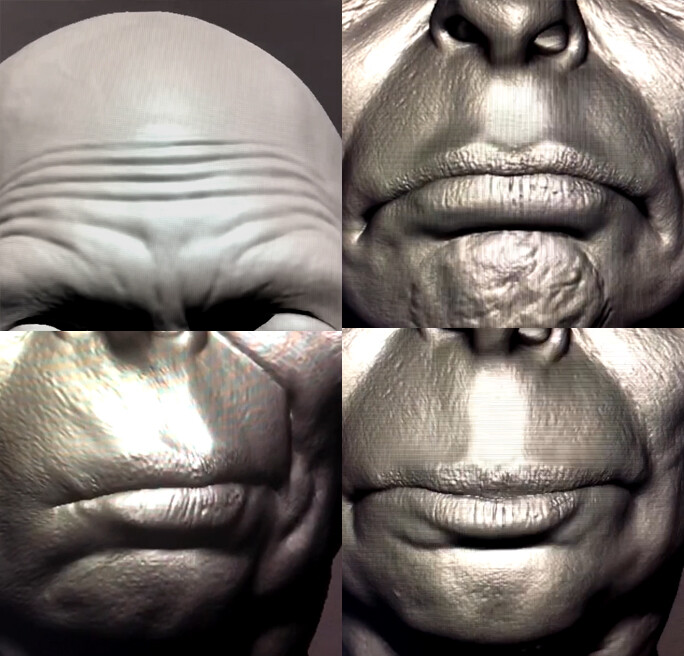 ArtStation - Facial Blendshapes