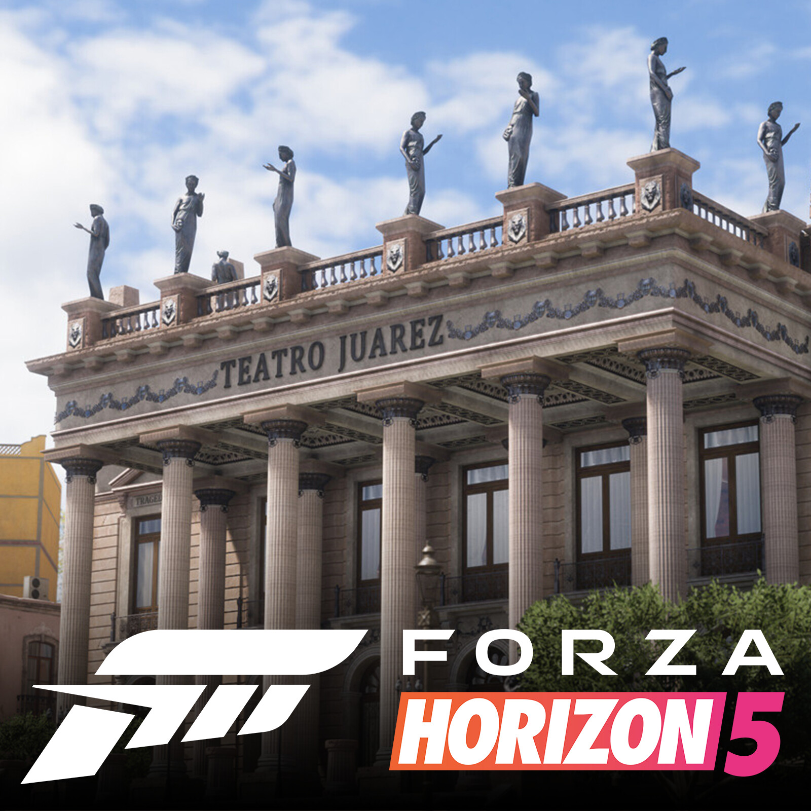 ArtStation Forza Horizon 5 Theatre Statues