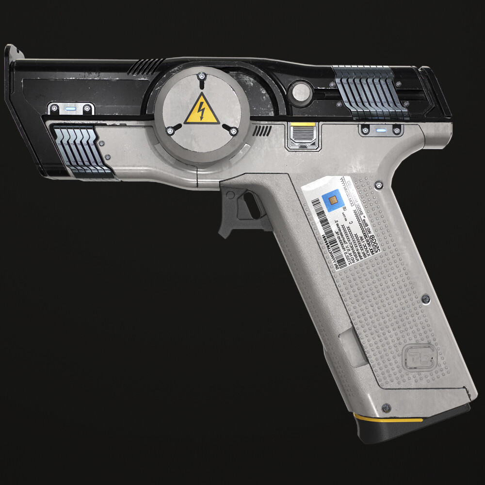 ArtStation - SciFi HandGun