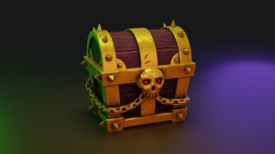 ArtStation - Stylized chest