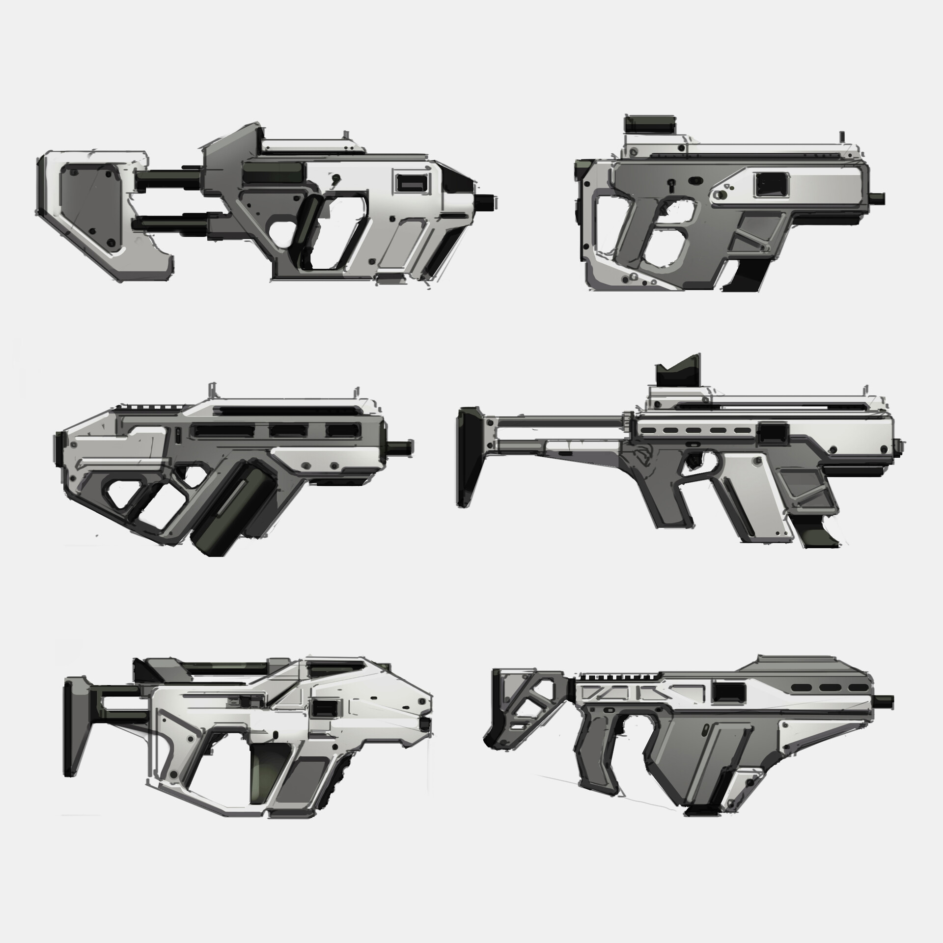 Artstation - Weapon Concepts Smg