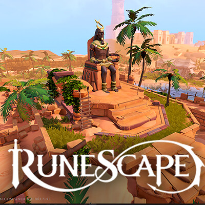 runescape gameplay, hyperdetailed, artstation
