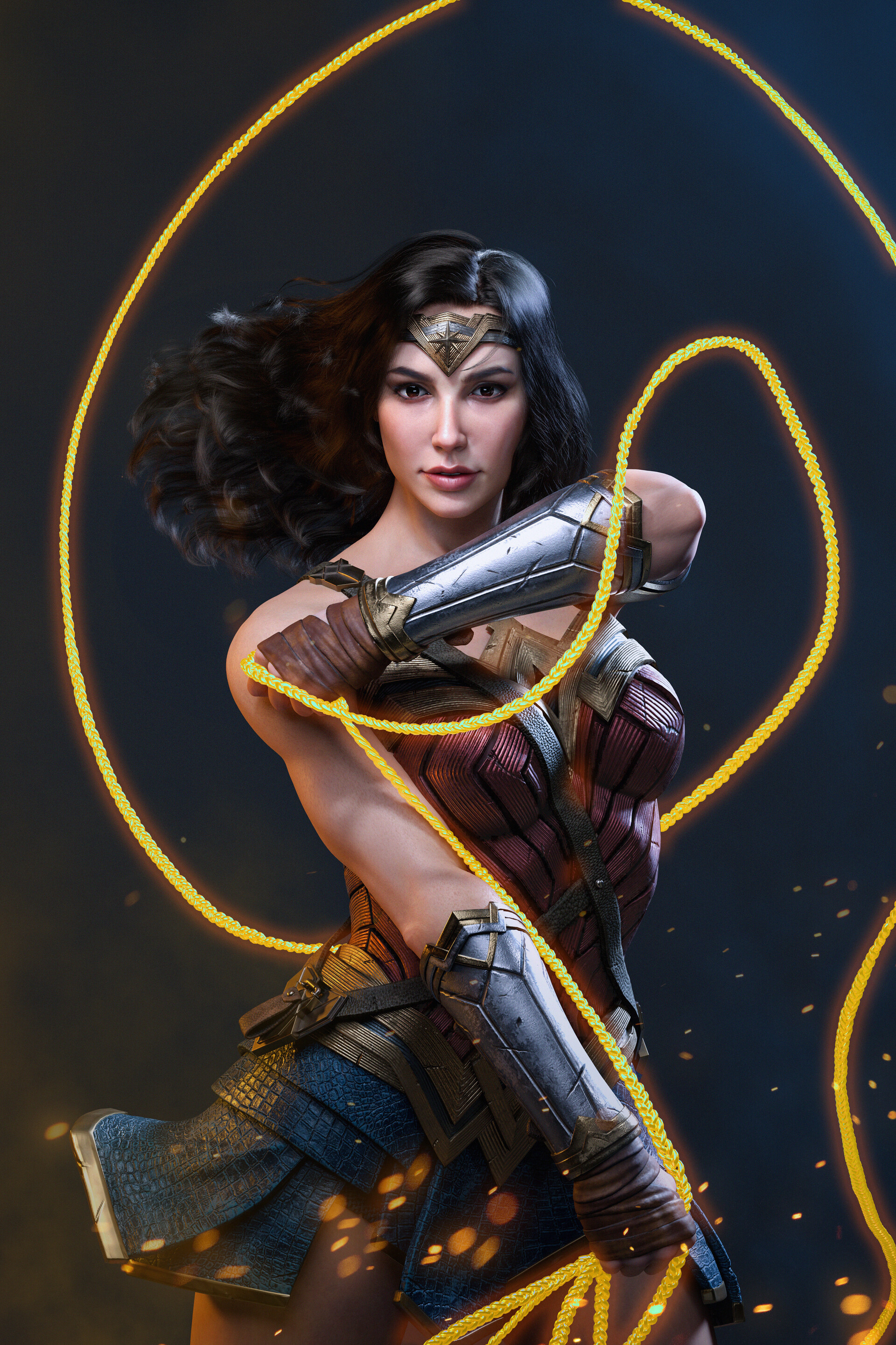 Artstation Wonder Womanfan Art 2119