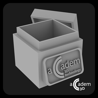 aCcadem 3D ~ Square Box