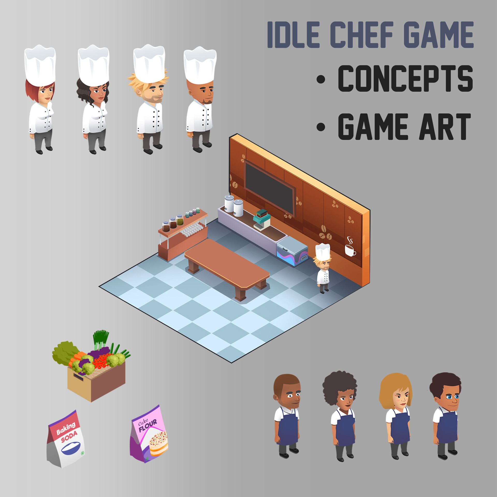 Idle Game Assets