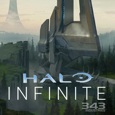 Art of Dechambo - Halo Infinite Forerunner structure exploration