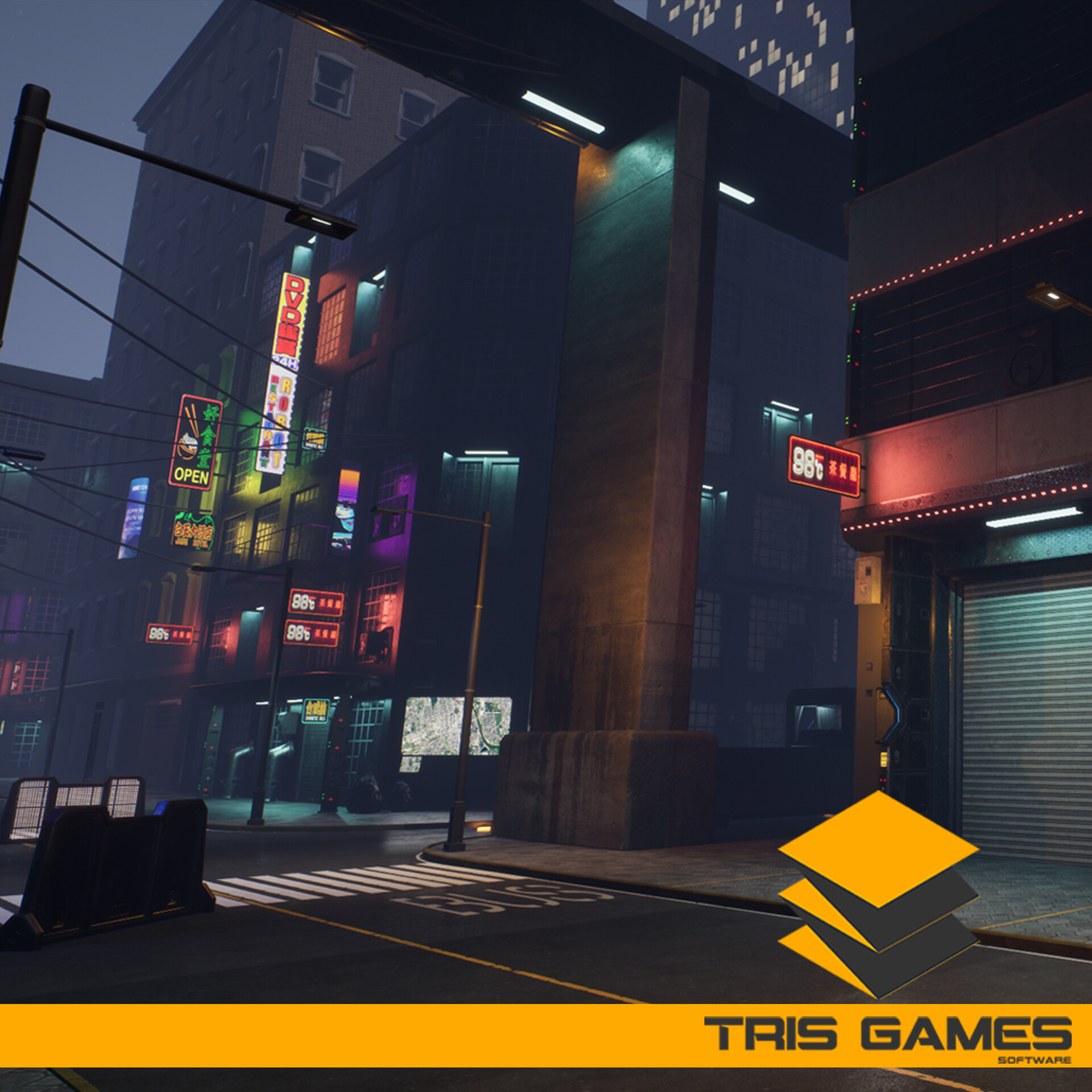 ArtStation - Cyberpunk City Environment UE4 [Marketplace]